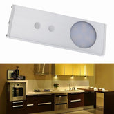 1,8 W 9 LED IR Bewegungssensor Schrankleuchte, Warmweiß/Weiß, DC12V Nachtlampe